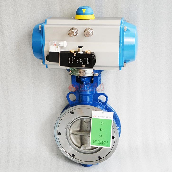 氣動蝶閥實(shí)物圖